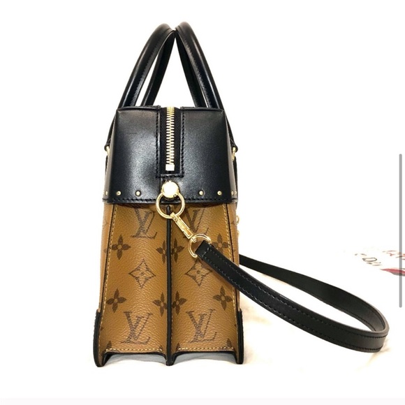 Louis Vuitton City Malle Black and Brown Shoulder Bag - Picture 4 of 7